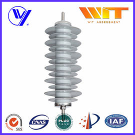 Buen precio Pararrayos de la oleada del óxido de metal de la vivienda del polímero de 33KV 5KA para la subestación en línea