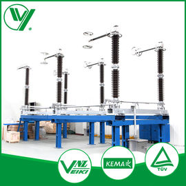 Buen precio Los aisladores trifásicos del interruptor de alto voltaje al aire libre de encargo de la desconexión 145KV cambian en línea